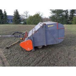 Imants veegmachine blad gras werktuig minitrekker trekker