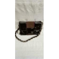 E356 TOV ESSENTIALS clutch / schoudertas nieuw met kaartje