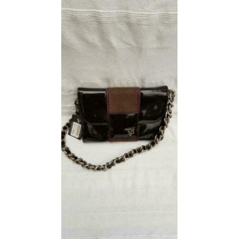 E356 TOV ESSENTIALS clutch / schoudertas nieuw met kaartje