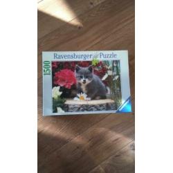 Te koop puzzles van Jumbo en Ravensburger.