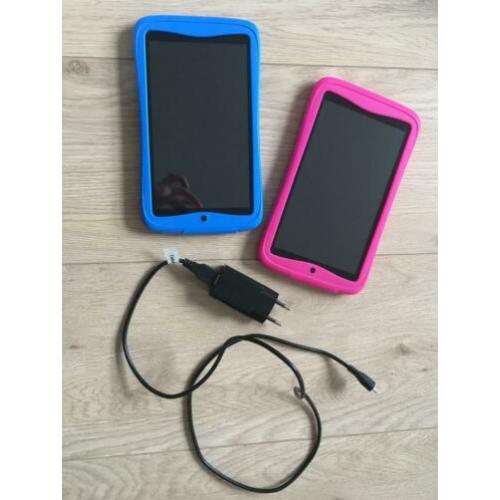 Kurio connect Telekids tablets blauw en roze