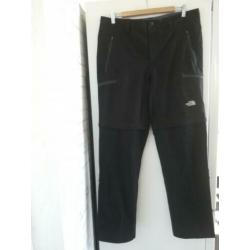 The North Face cargo broek, afritsbare pijpen, maat 34