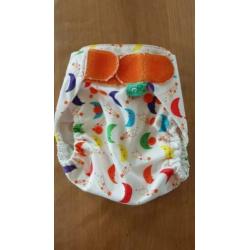 Totsbots peenut wrap overbroekje wasbare katoenen luier mt 1