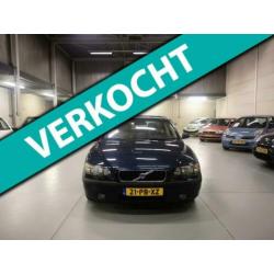 Volvo S60 2.4 D5 Geartronic |APK|AUTOMAAT|LEER|GOEDESTAAT!