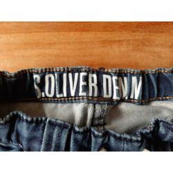 Slimfit broekjes maat 110 Sturdy en S.Oliver