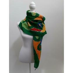 Moschino grote sjaal groen.