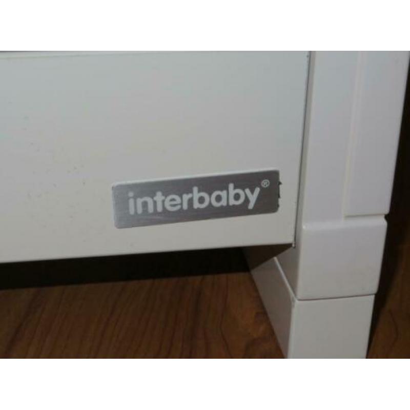 ledikant & commode hoogglans wit