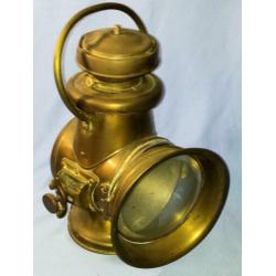 Oude messing lamp