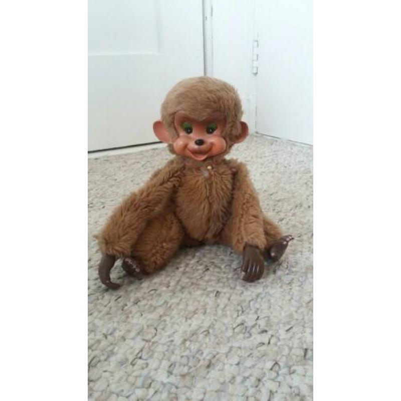 Super schattig gehavend knuffel aapje
