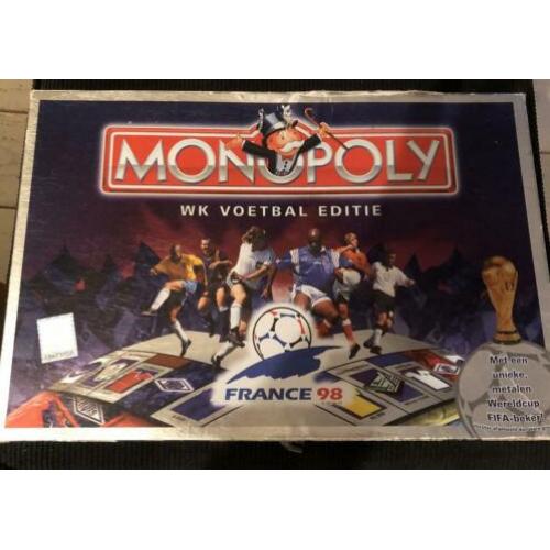 Monopoly WK voetbal editie France 98