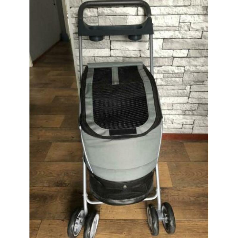 Honden Buggy zgan max 20 kilo Grijs