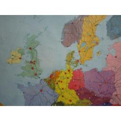 Mooie schoolplaat van Europa