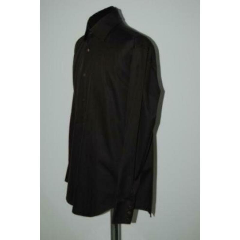 NIEUW CIRCLE OF GENTLEMEN overhemd, ARMSTRONG, bruin, Mt. 42