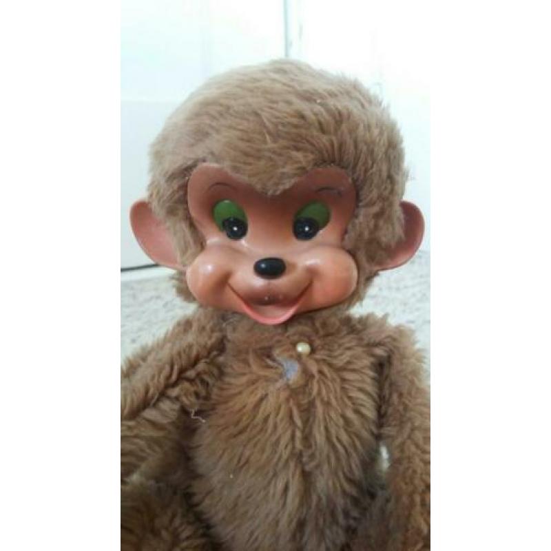 Super schattig gehavend knuffel aapje