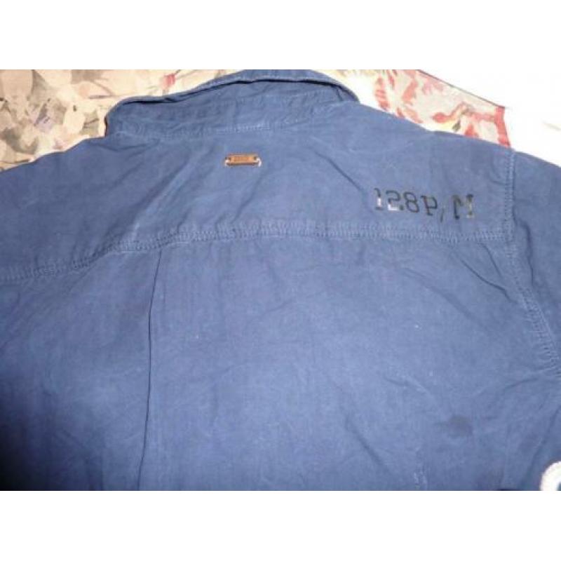 blauw BAKER BRIDGE overhemd mt 134/140 zgan