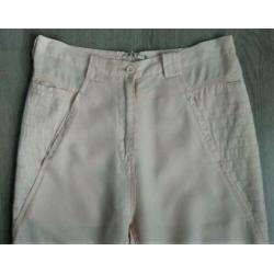 10 FEET licht zalm-rose Broek/ Pantalon maat M (Nieuw)
