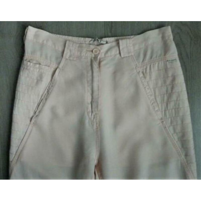 10 FEET licht zalm-rose Broek/ Pantalon maat M (Nieuw)