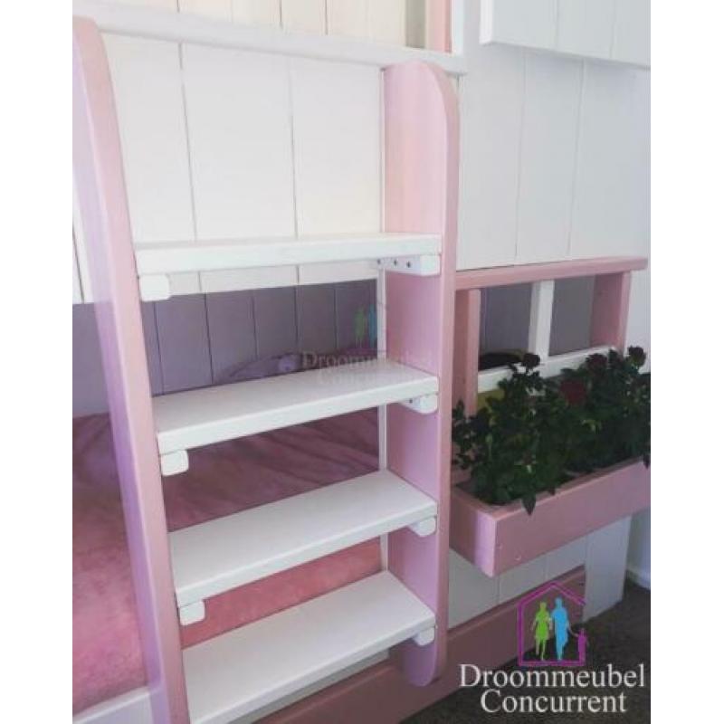 Bedhuisje Boomhutbed Sarah Steigerhout GRATIS MONTAGE!!!