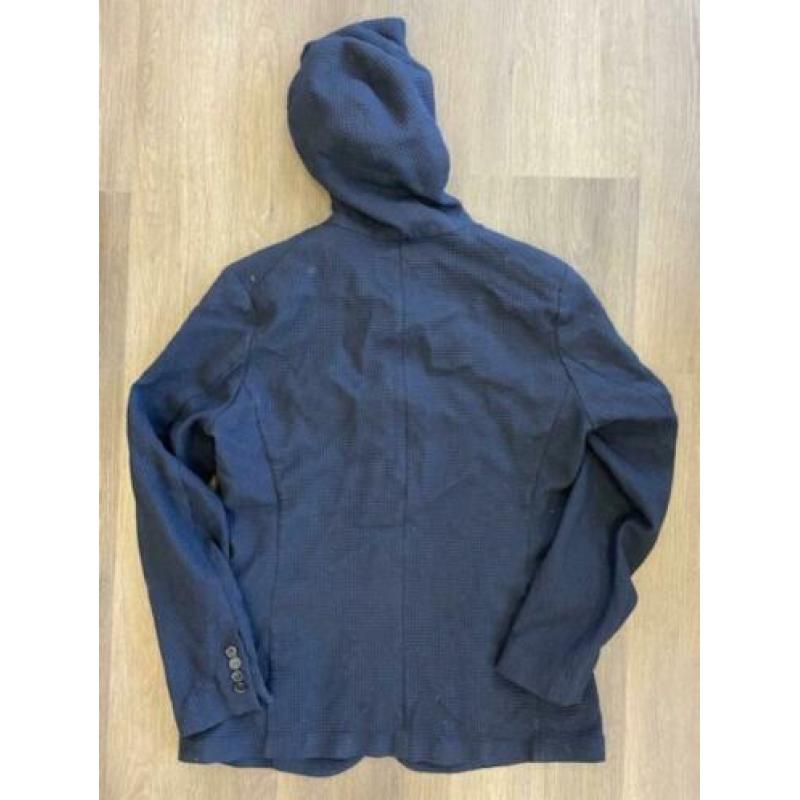 Colbert met capuchon van Emporio Armani. Zwart, maat 54
