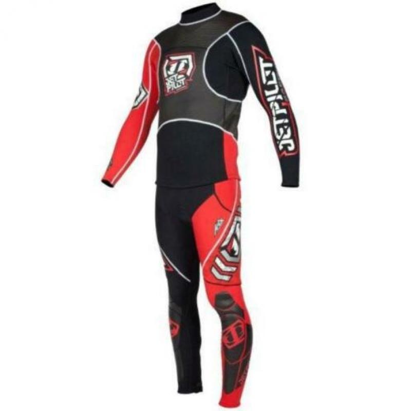 Wetsuit JetPilot Apex Race Suit 2 delig Red Heren M 60% OFF!