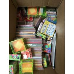 Vouwblaadjes en hele kleine notitiebaaldjes