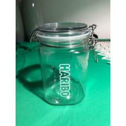 Haribo snoeppot met klemdeksel snoep pot klem 15 cm