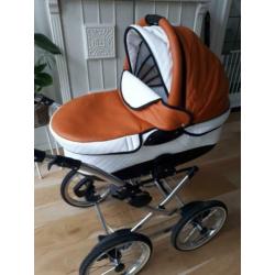 Retro kinderwagen 3-delig