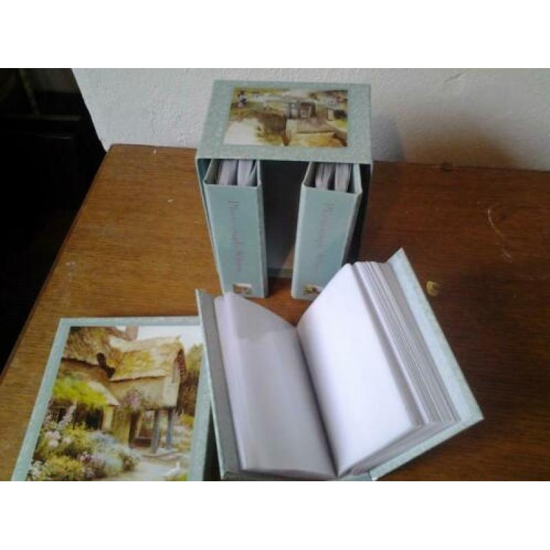 3 mapjes voor foto's in box