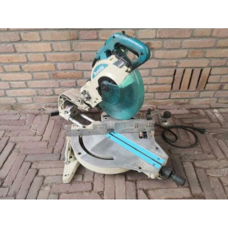 Zware Makita LS1013L afkortzaag / verstekzaag gebruikt 260mm