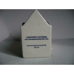 Miniatuur huisje Bondsspaarbank Utrecht van Goedewaagen