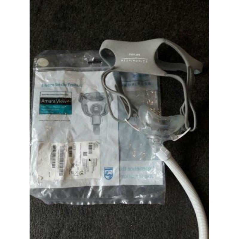 Full face masker, small, voor slaapapneu. Merk Phillips