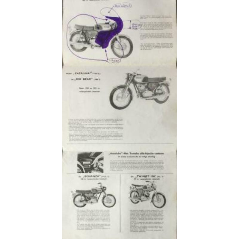 Brochure folder yamaha folder