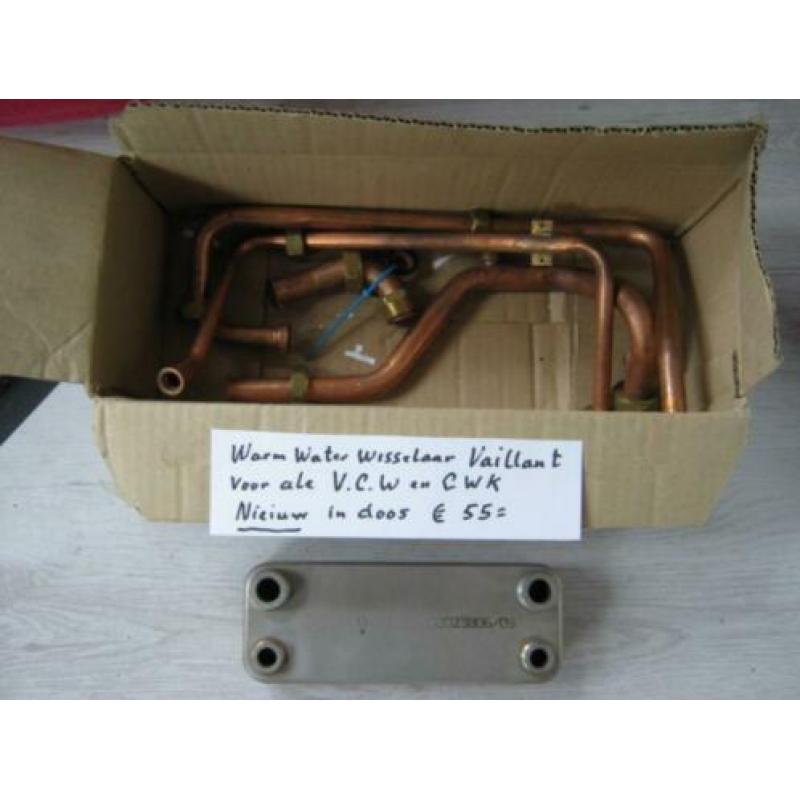 Vaillant onderdelen type VCW-CWK-VHR