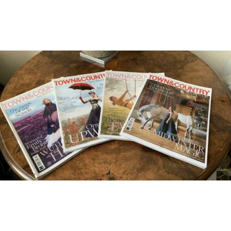Town & country tijdschriften 4x British