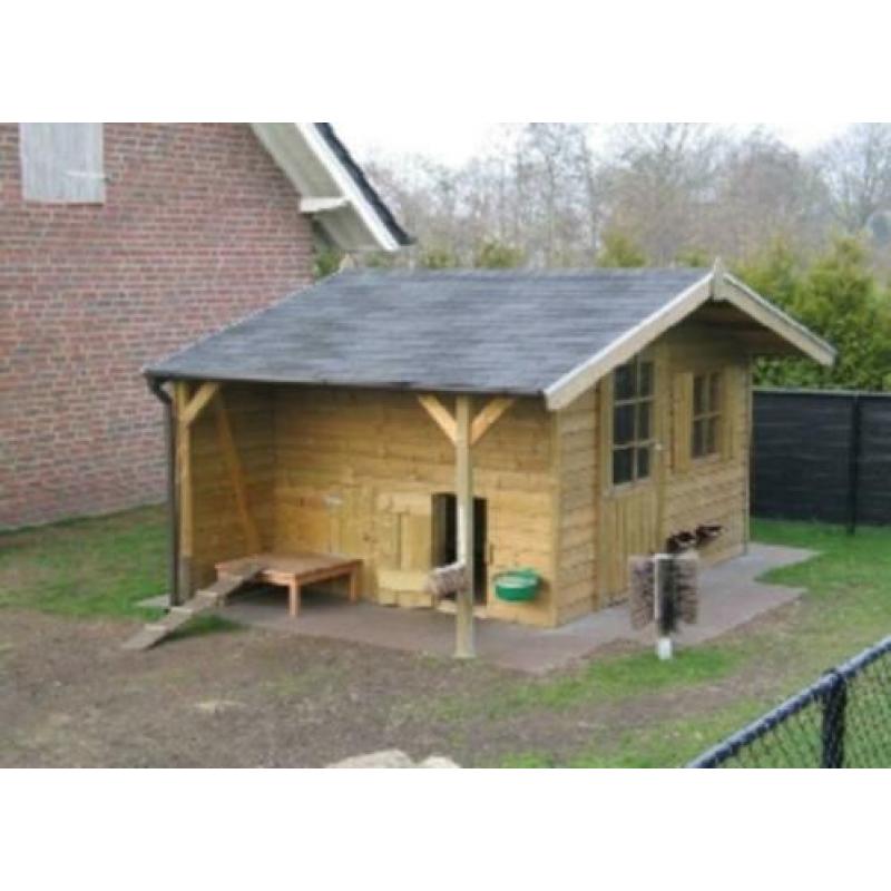 Schapen-Geitenhok ( All- inn geplaatst )