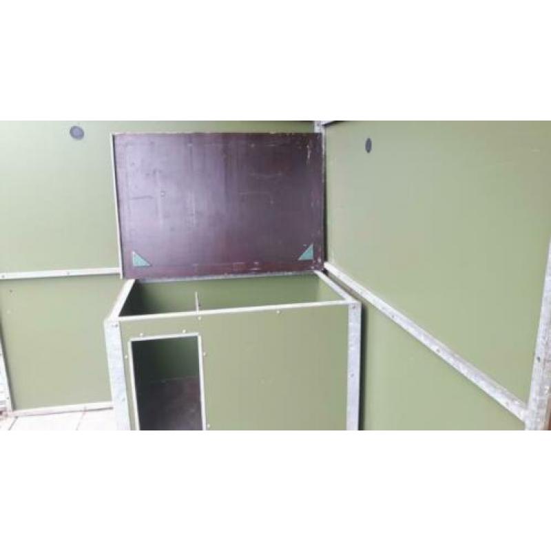 Kennel:professioneel compleet & geen onderhoud 2800,- 6x2x2