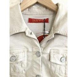 Suzy Q beige jasje, maat 36 - NP 59,95 - wyp