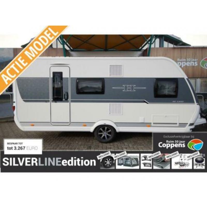 Hobby De Luxe 490 kmf 2020 SILVERLINE ACTIECOMPLEET