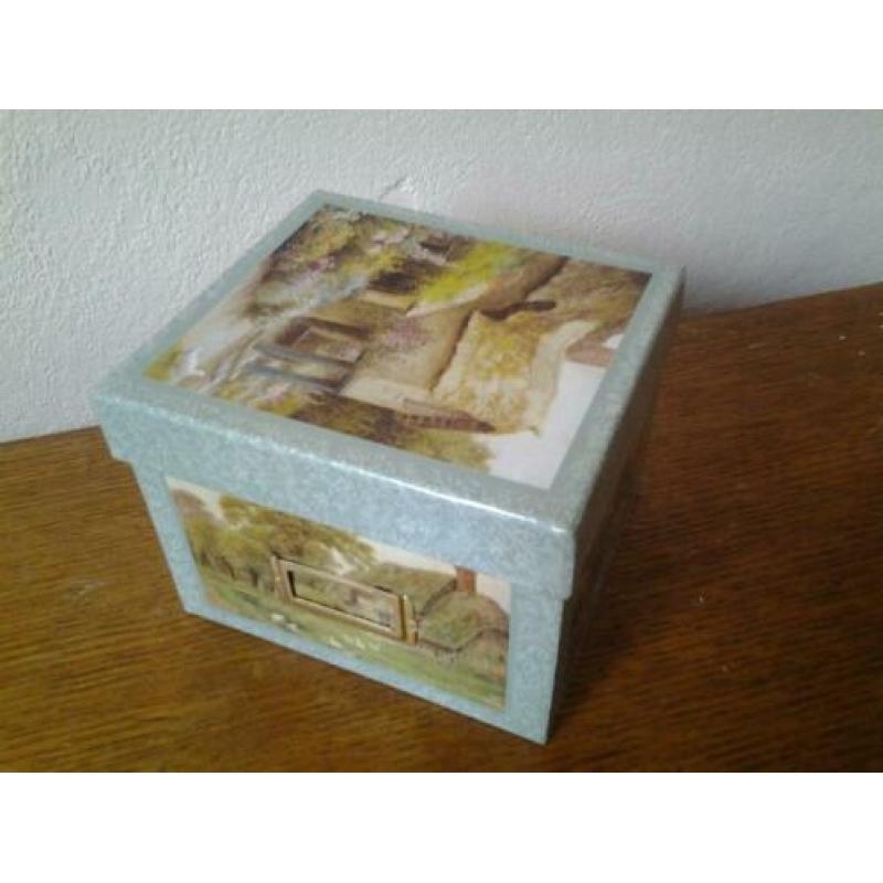 3 mapjes voor foto's in box