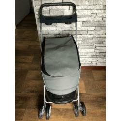 Honden Buggy zgan max 20 kilo Grijs