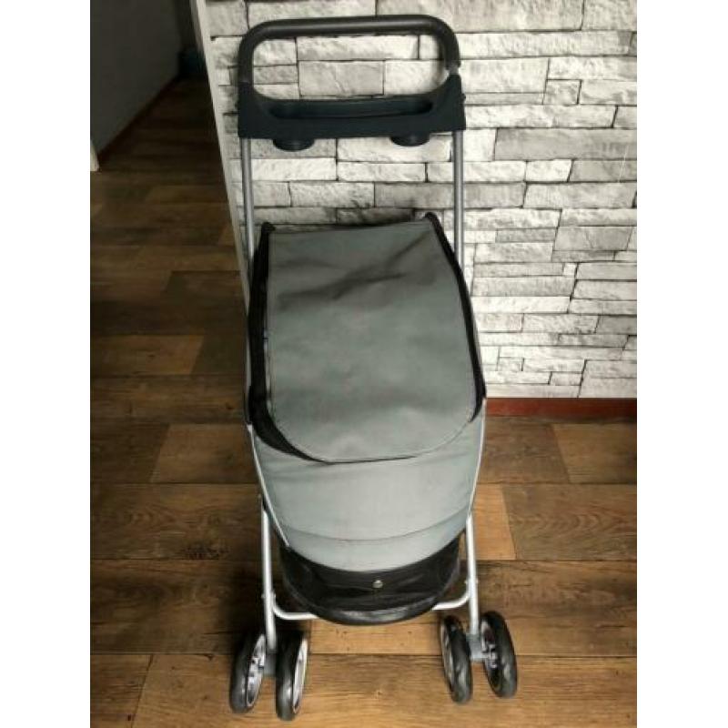 Honden Buggy zgan max 20 kilo Grijs
