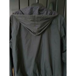 NIKE SPORT JACK JAS reversible S/M 36 / 38 / 40 zwart grijs