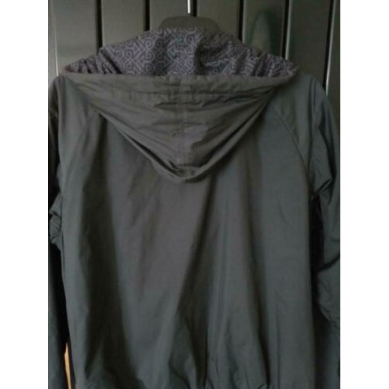 NIKE SPORT JACK JAS reversible S/M 36 / 38 / 40 zwart grijs