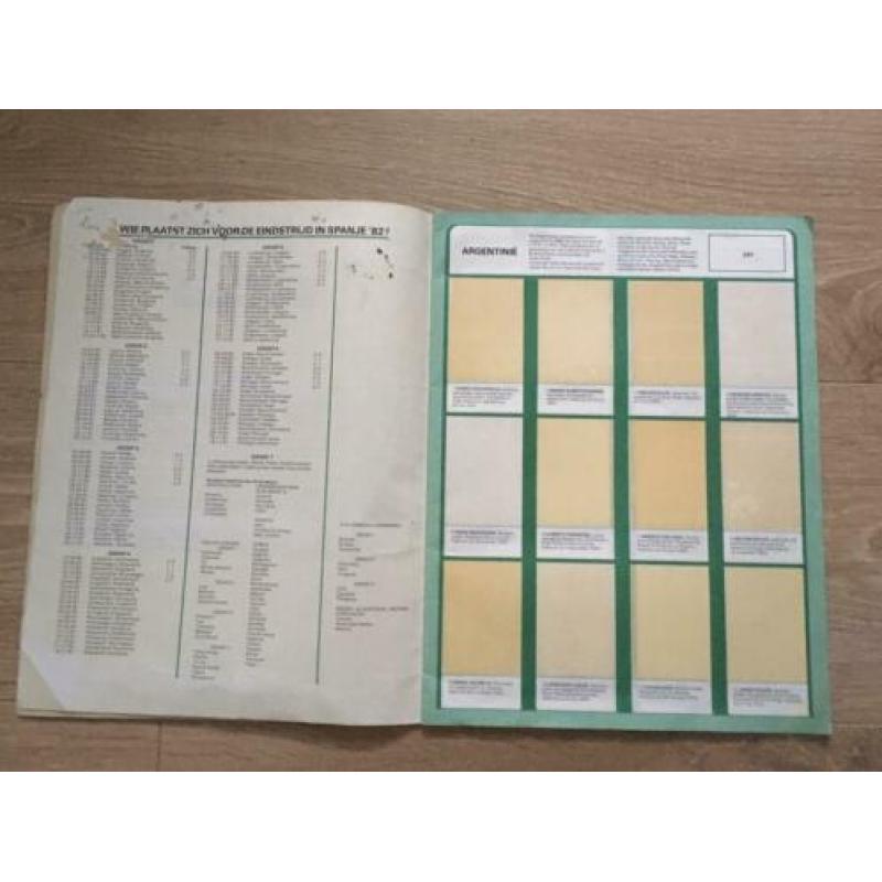 FKS/Vanderhout World Cup Special 1982 leeg album