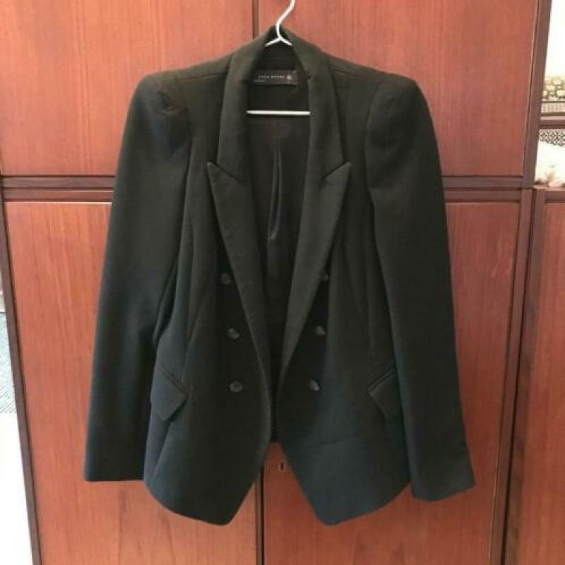 Zara woman blazer zwart mt S