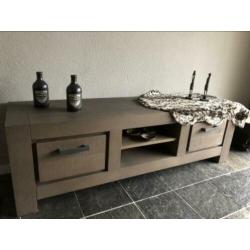 Tv meubel koffiebruin: 160x45