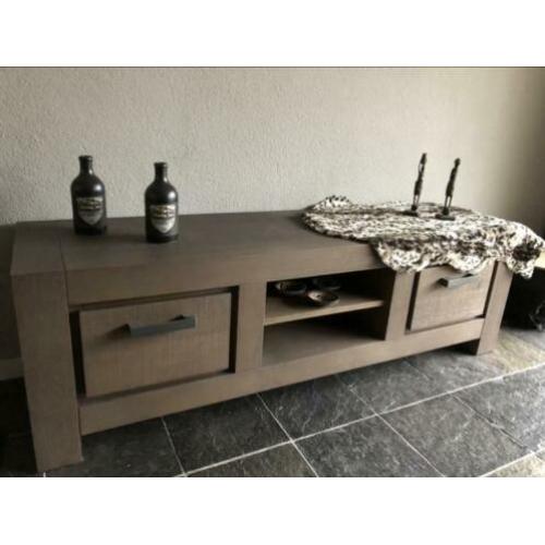Tv meubel koffiebruin: 160x45