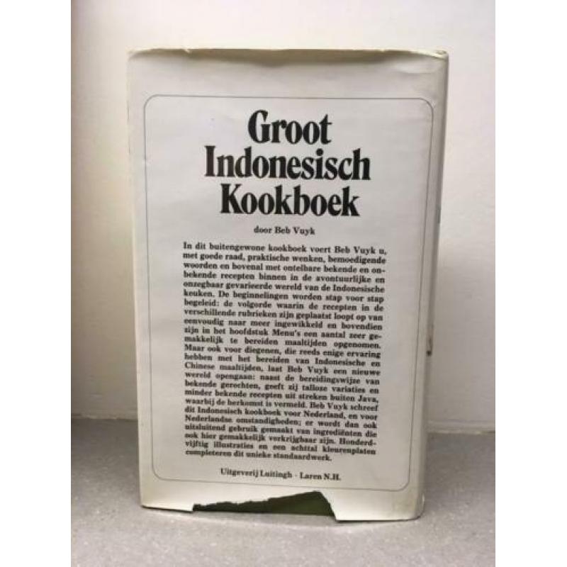 Beb Vuyk Groot Indonesisch Kookboek 10e druk