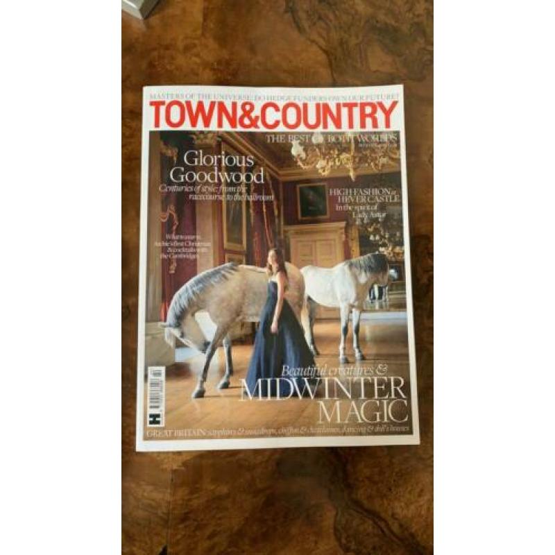 Town & country tijdschriften 4x British