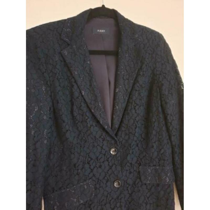 PURDEY blazer. M40. Nieuwstaat. Donkerblauw.